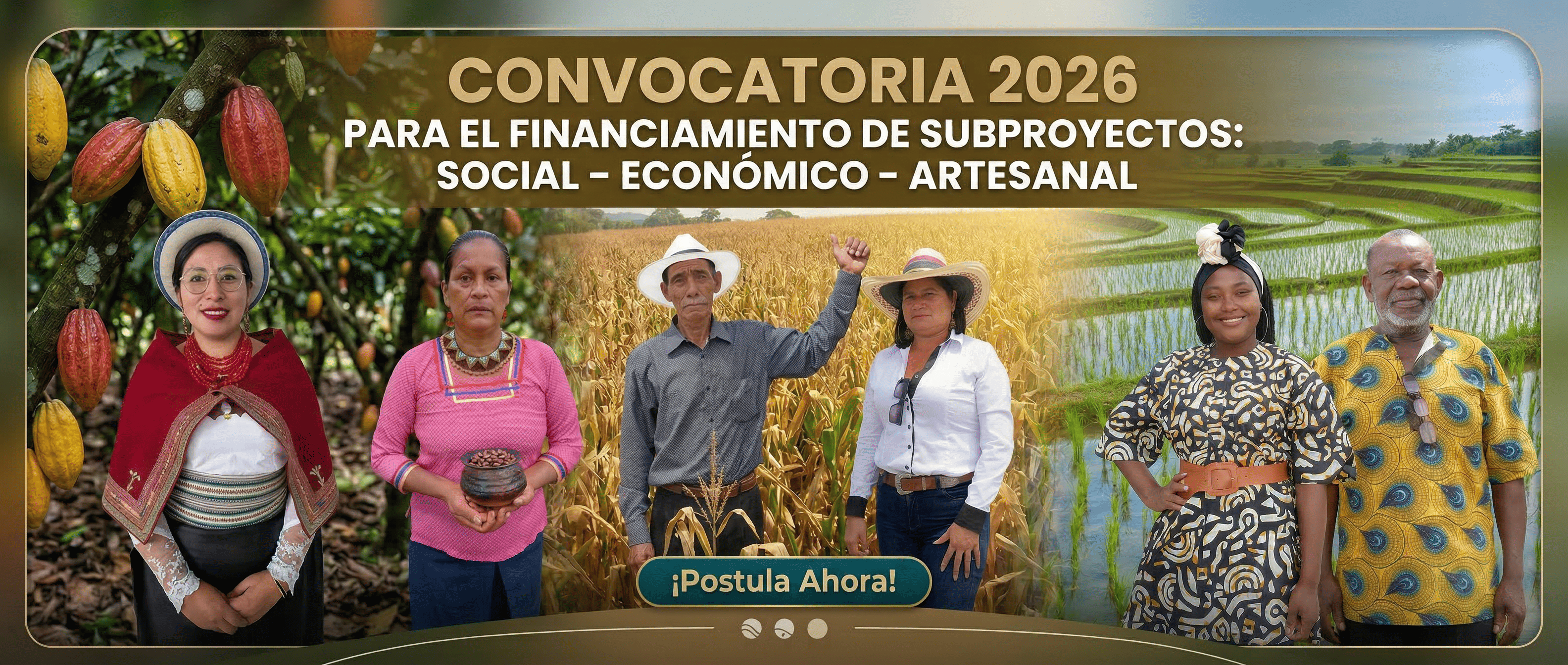Convocatoria para financiamiento de subproyectos 2026