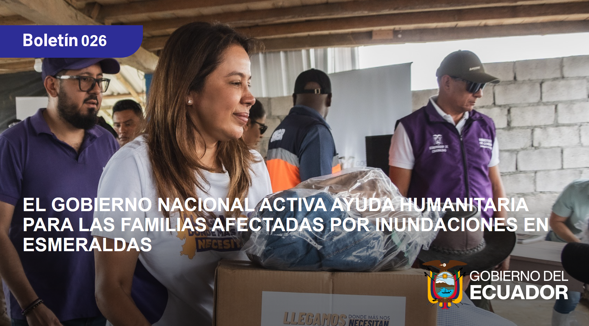 Gobierno de Daniel Noboa lleva inversión productiva a 110 familias de la comunidad indígena Pishillig Yanayacu, en Chimborazo